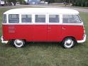 1961 VW Deluxe 15-Window Microbus Side