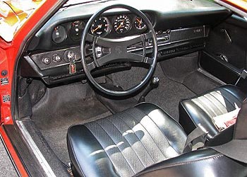 1969 Porsche 912 Interior