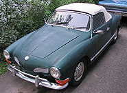 1971 VW Karman Ghia Convertible
