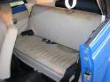 1972 VW Super Beetle Convertible Back Seat